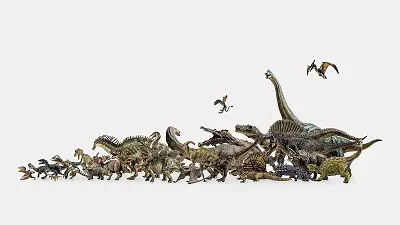 different types of dinosaur