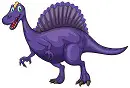 A Spinosaurus dinosaur