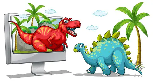 Dinosaur computer games
