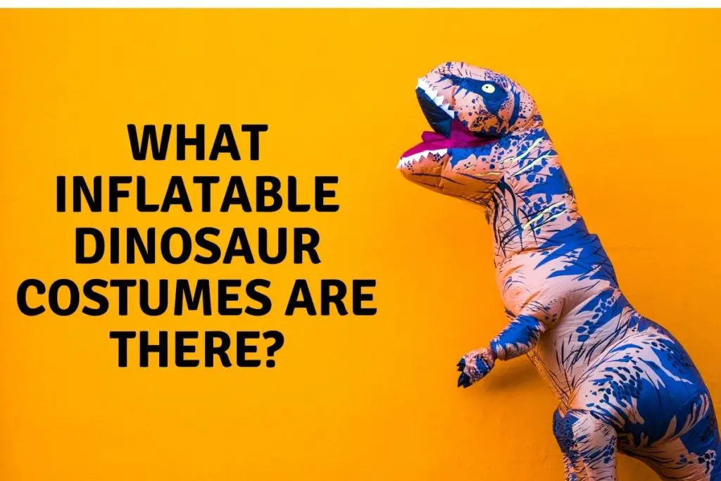 What Inflatable Dinosaur Costumes Are There