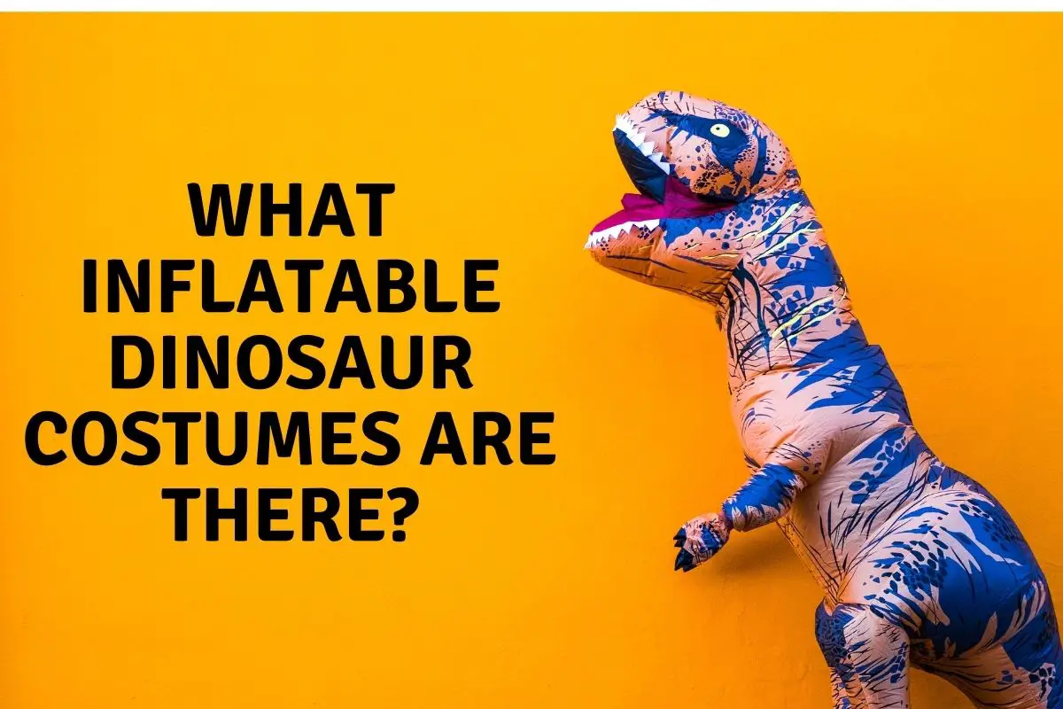 What Inflatable Dinosaur Costumes Are There