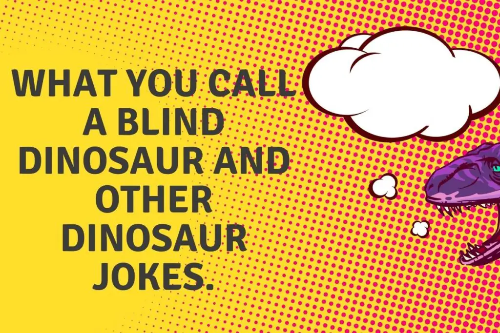 What You Call A Blind Dinosaur and Other Dinosaur Jokes.