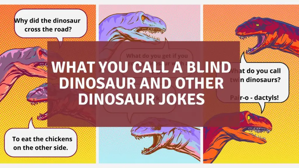 What You Call A Blind Dinosaur and other Dinosaur jokes
