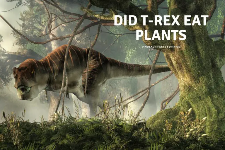 Did T Rex Eat Plants?