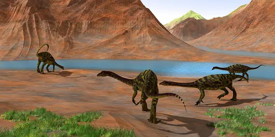 Melanorosaurus omnivore dinosaur