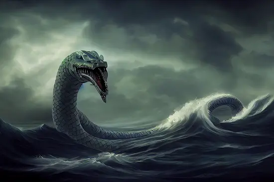 What is the bloop sea monster - HMS Daedalus Sea Serpent