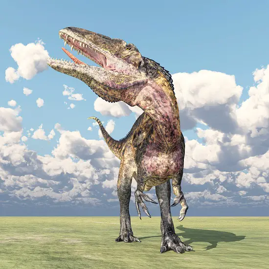Acrocanthosaurus state dinosaur of Oklahoma 
