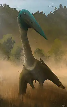 Volgadraco flying dinosaur beginning with V, pterosaur